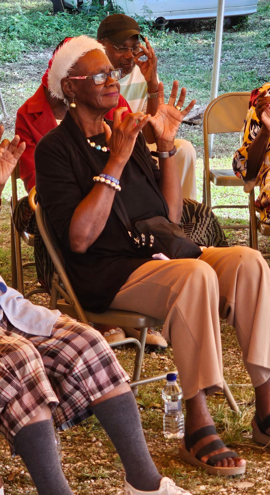 Member Applauding at Event