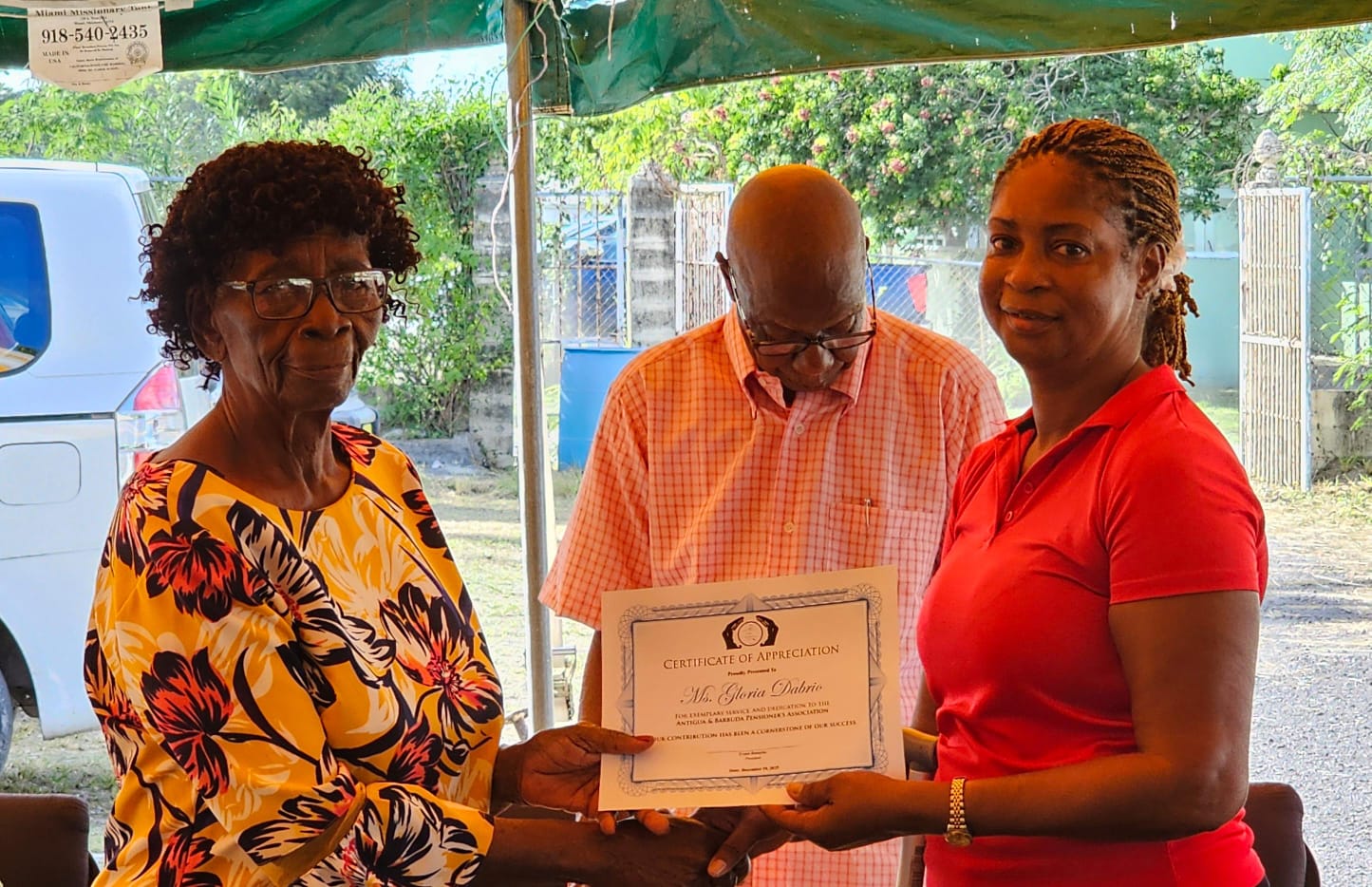 Certificate Ceremony